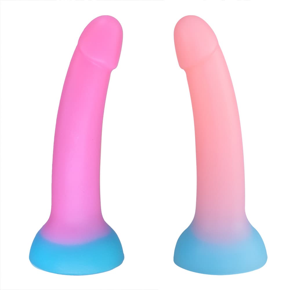Glow & Charm Luminous Glow-in-the-Dark Dildo