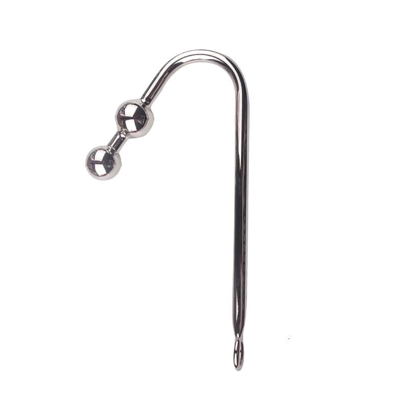 Double Sphere Weighted Anal Hook & Prostate Stimulator