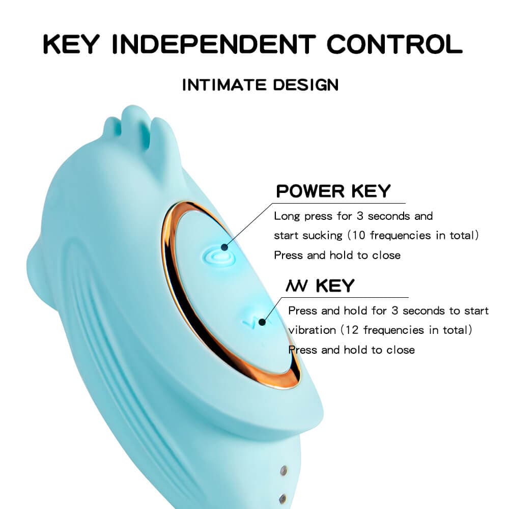 Spirit Bird Dual Stimulator Sonic Suction G Spot Vibration