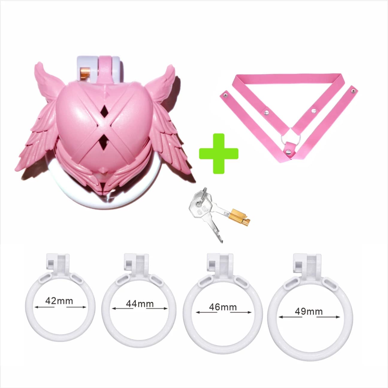 Angel Chastity Cage