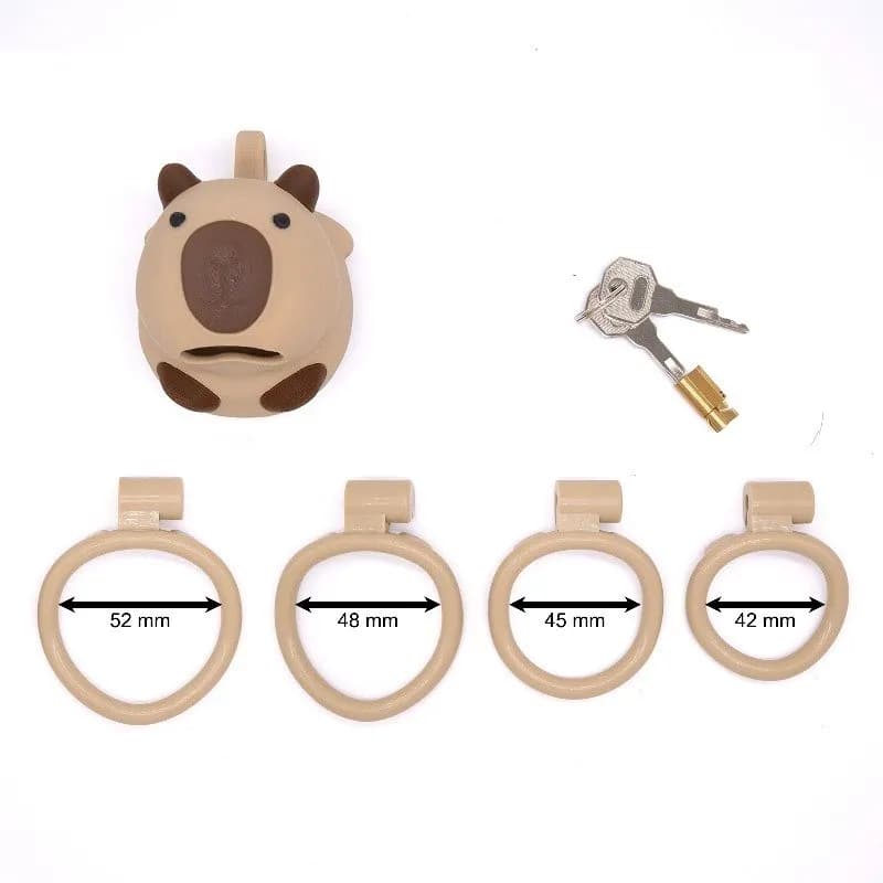 Capybara Chastity Cage