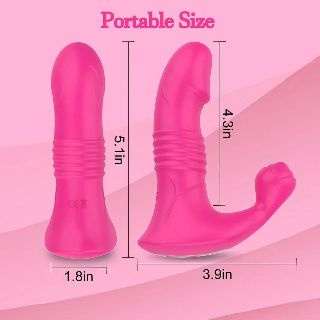 Petalpulse Rose Shaped Clit Sucking Toy With 10licking Vibration Modes