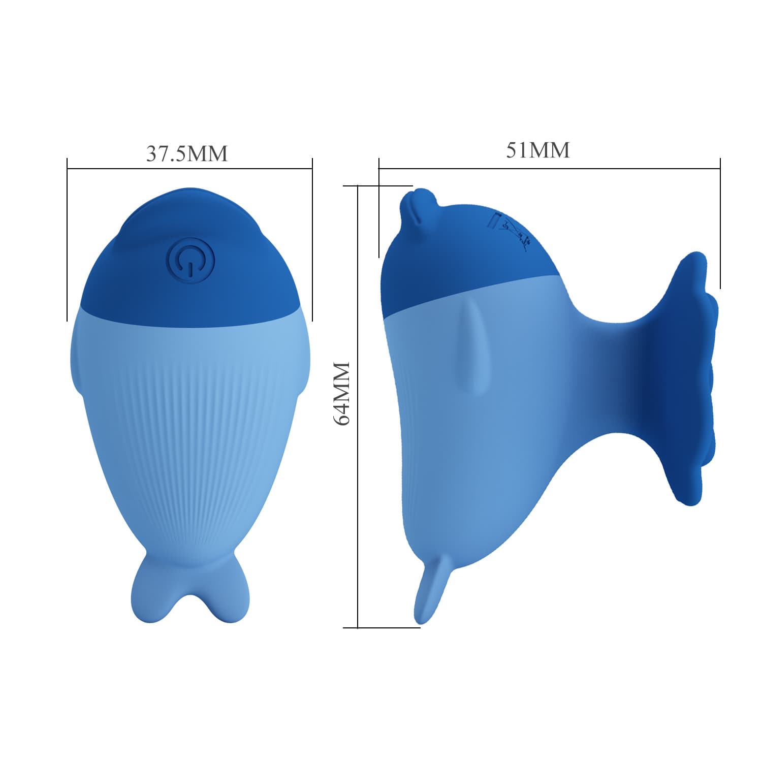 Slim Mini Vibrator With One Button Control