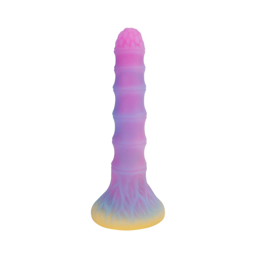 7 08alien Glow In The Dark Dildo With Suction Cup