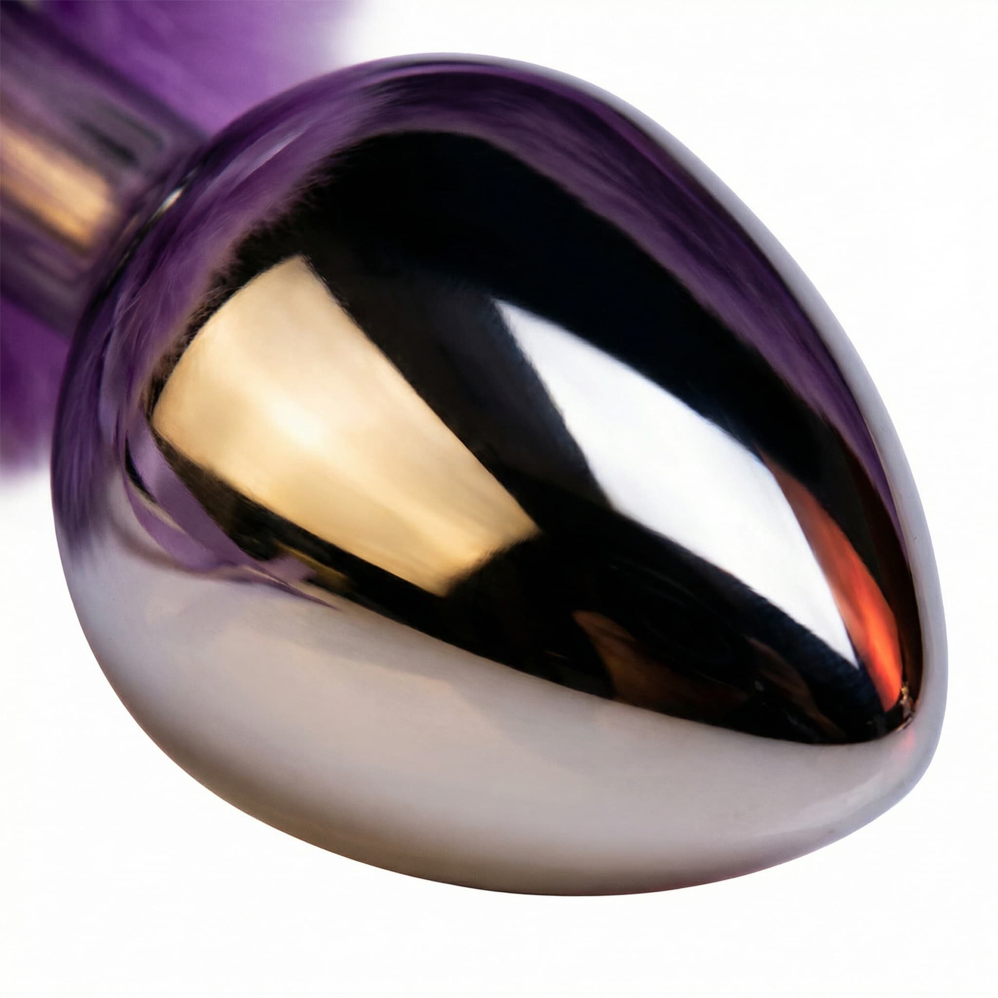 15lavender Fox Tail Plug Set